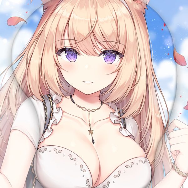 Miqo’te 3D Oppai Mouse Pad Ver1