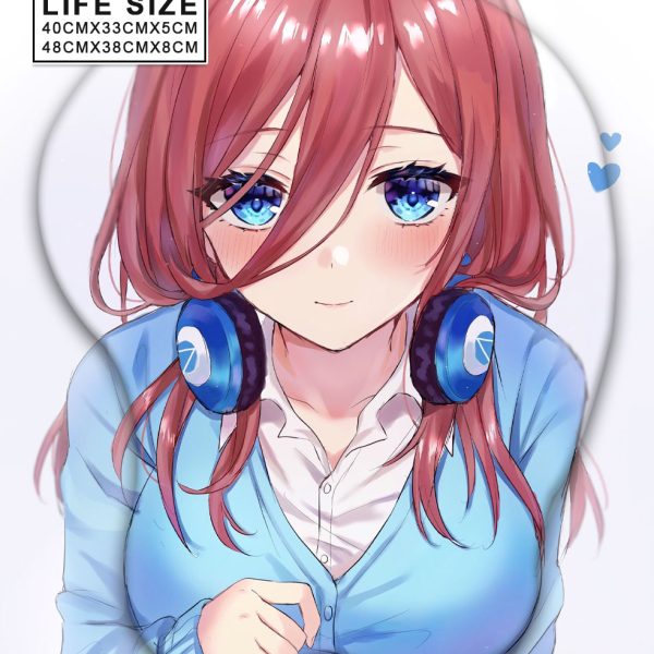Miku Nakano Life Size Oppai Mousepad