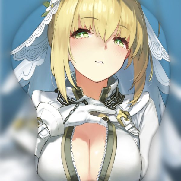Nero Claudius 3D Oppai Mouse Pad Ver1