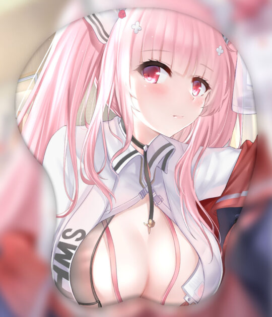 Perseus 3D Oppai Mouse Pad