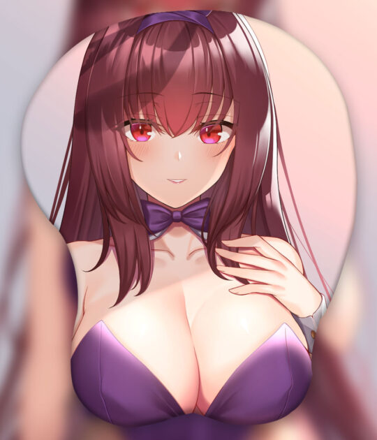 Scathach 3D Oppai Mouse Pad Ver3