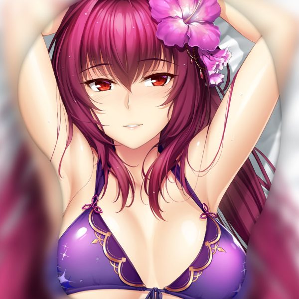 Scathach 3D Oppai Mouse Pad Ver2