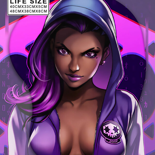 Sombra Life Size Oppai Mousepad