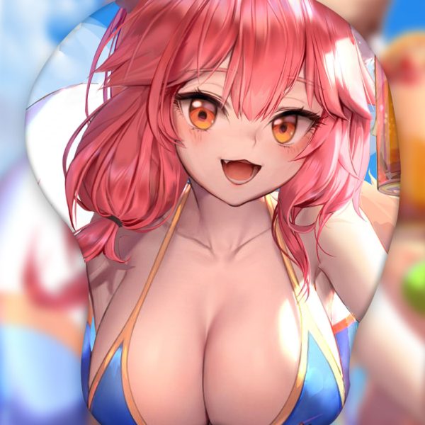 Tamamo no Mae 3D Oppai Mouse Pad Ver1
