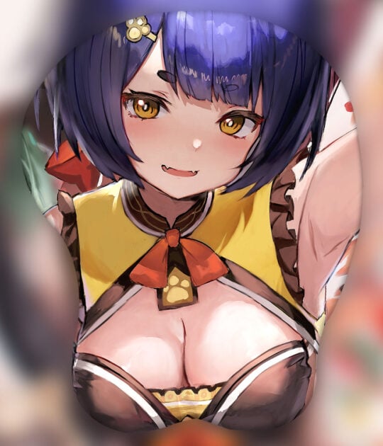 Xiangling 3D Oppai Mouse Pad