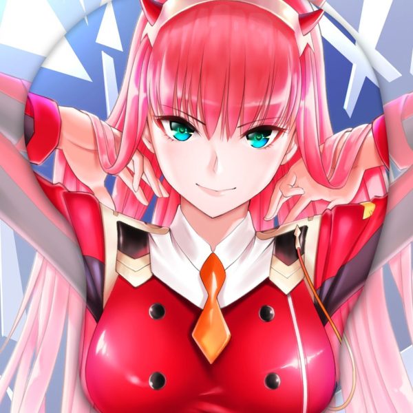 Zero Two 3D Oppai Mouse Pad
