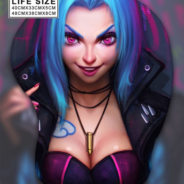 Jinx Life Size Oppai Mousepad