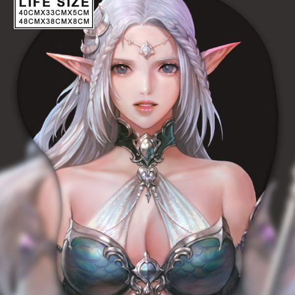 League of Aagels Life Size Oppai Mousepad