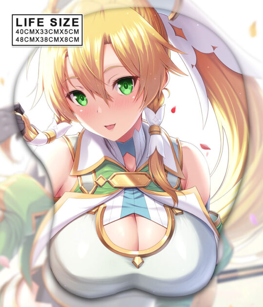 Leafa Life Size Oppai Mousepad Ver2