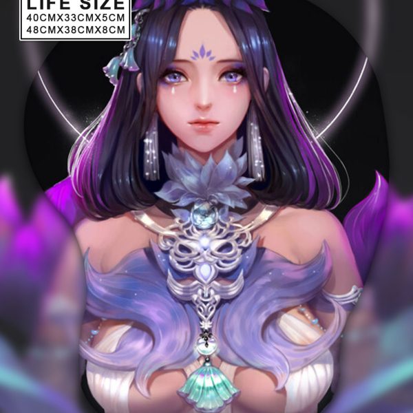 Lotus Life Size Oppai Mousepad