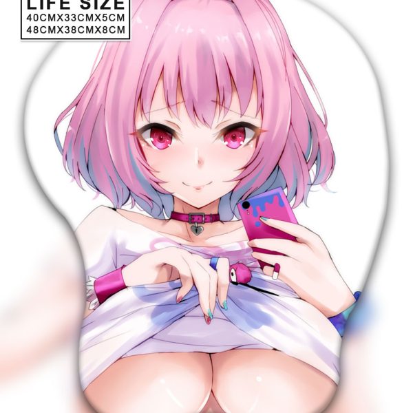 Yumemi Riamu Life Size Oppai Mousepad