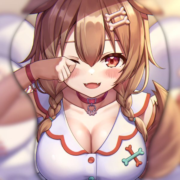 Inugami Korone 3D Oppai Mouse Pad Ver1