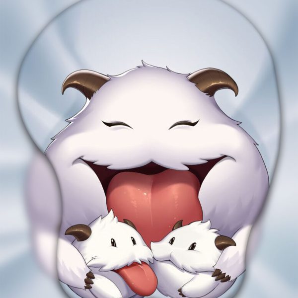 Poro 3D Oppai Mouse Pad