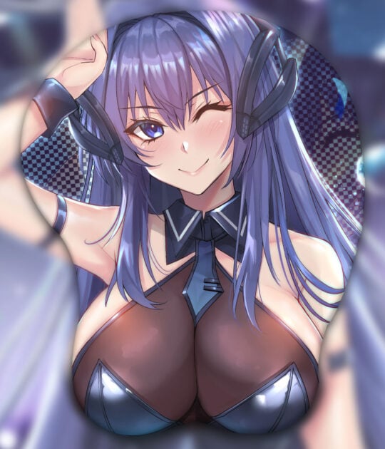 New Jersey 3D Oppai Mouse Pad