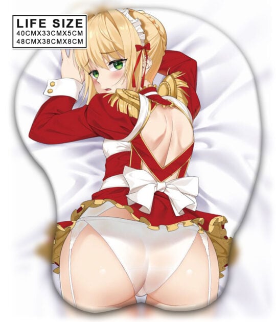Saber Life Size Butt Mouse Pad