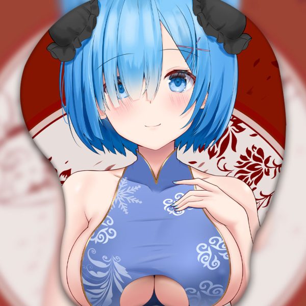 Re Zero Rem 3D Oppai Mouse Pad Ver3