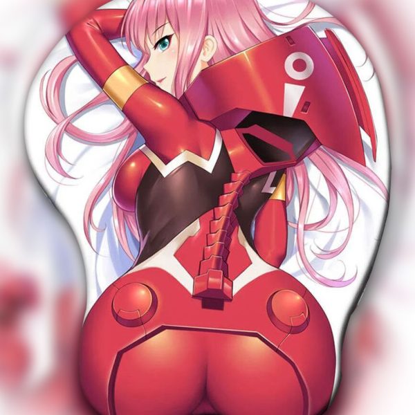 Zero Two 3D Butt Mouse Pad