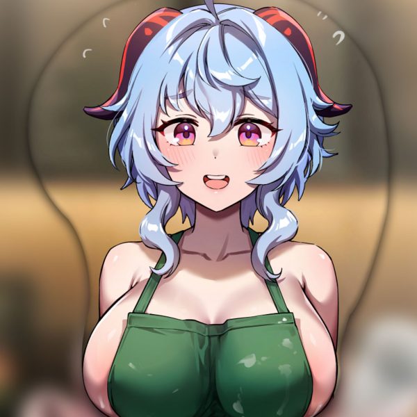 Ganyu 3D Oppai Mouse Pad Ver6