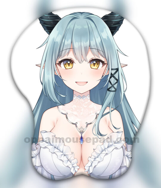 Cute Girl 3D Oppai Mouse Pad
