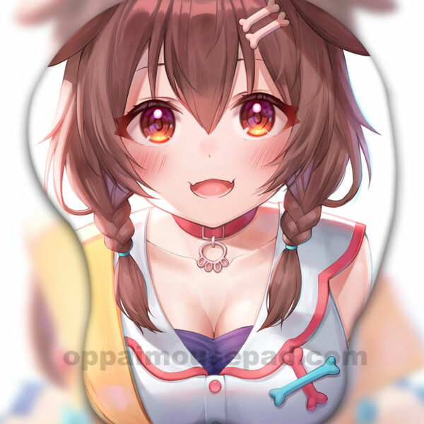 Inugami Korone Life Size Oppai Mousepad