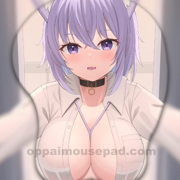 Nekomata Okayu Life Size Oppai Mousepad