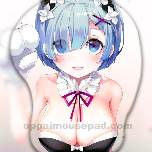 Re Zero Rem 3D Oppai Mouse Pad Ver5