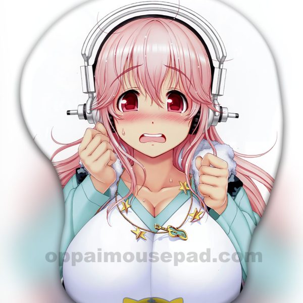 Super Sonico 3D Oppai Mouse Pad
