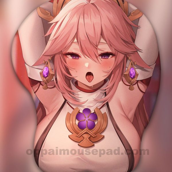 Yanfei Life Size Oppai Mousepad