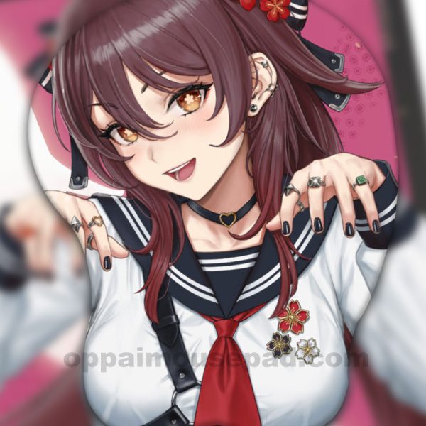 Hu Tao 3D Oppai Mouse Pad Ver1