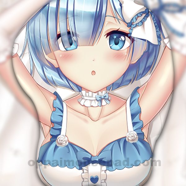 Re Zero Rem 3D Oppai Mouse Pad Ver8