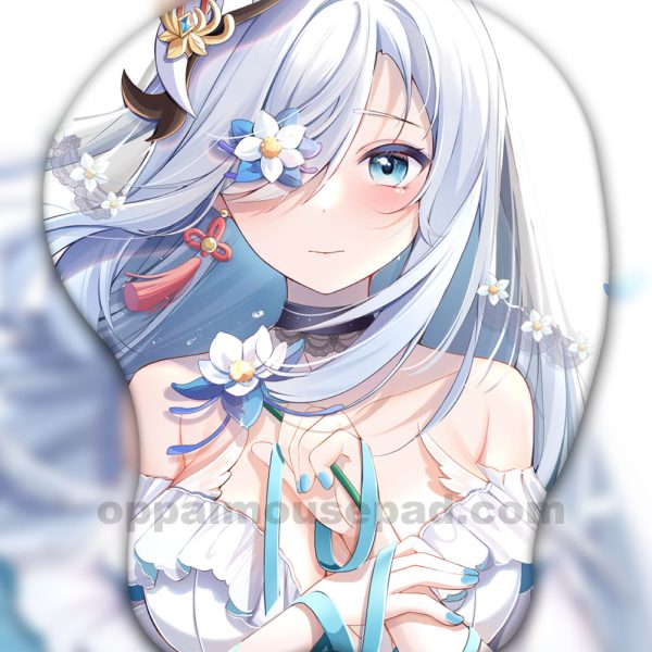 Shenhe Life Size Oppai Mousepad