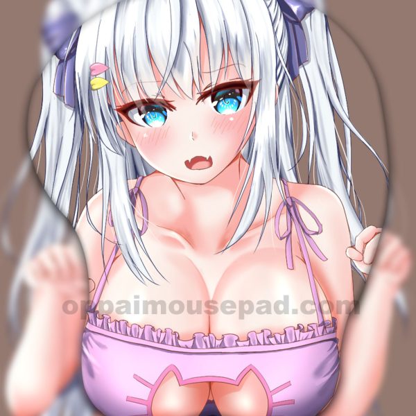 Shirayuki Mishiro 3D Oppai Mouse Pad