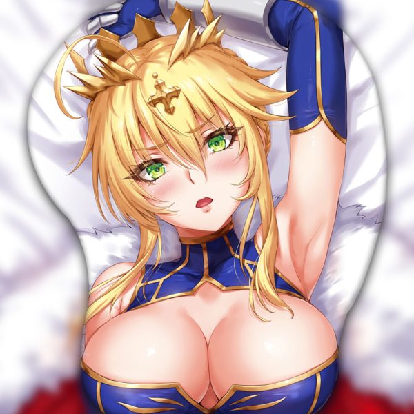 Artoria Pendragon 3D Oppai Mouse Pad