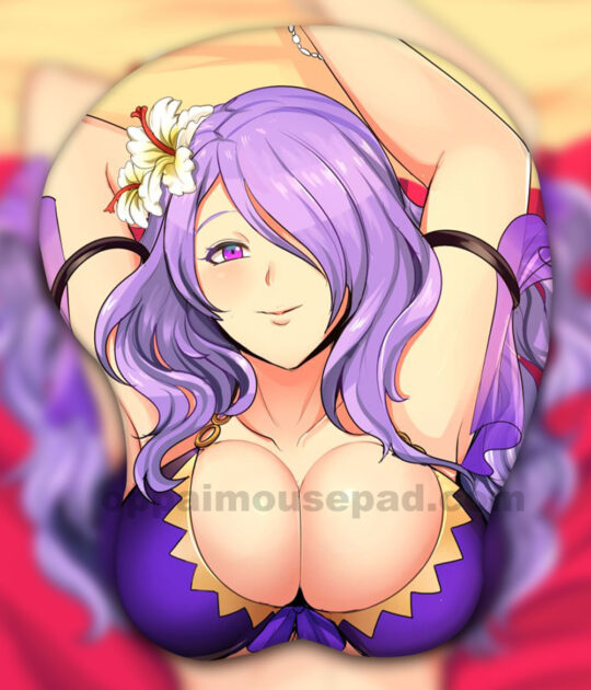 Camilla 3D Oppai Mouse Pad