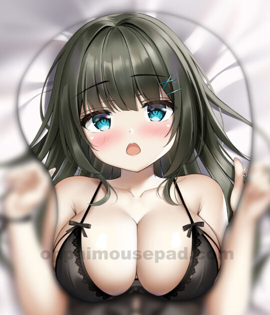 Lace Girl 3D Oppai Mouse Pad