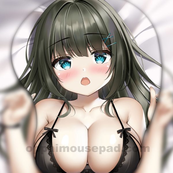 Lace Girl 3D Oppai Mouse Pad