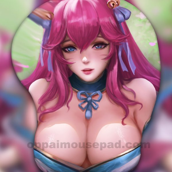 Ahri 3D Oppai Mouse Pad Ver4
