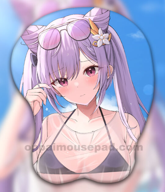 Keqing 3D Oppai Mouse Pad Ver5