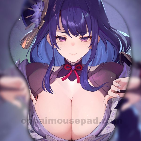 Raiden Shogun 3D Oppai Mouse Pad Ver3