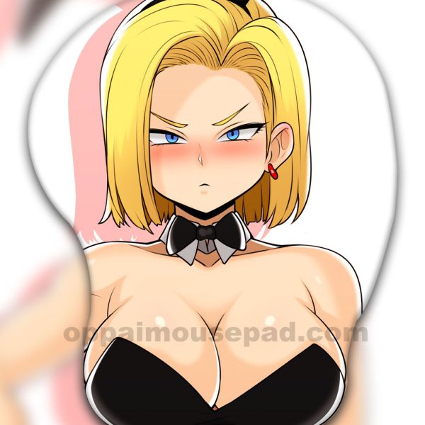Android 18 3D Oppai Mouse Pad