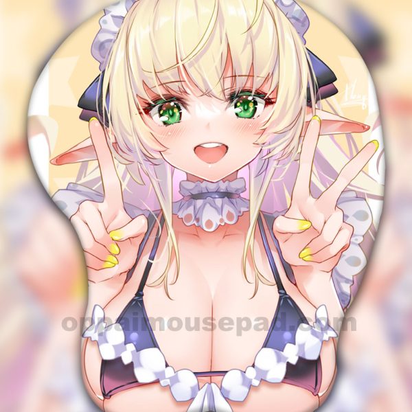 Elf Girl 3D Oppai Mouse Pad Ver1