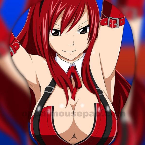 Erza Scarlet 3D Oppai Mouse Pad