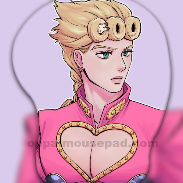Giorno Giovanna 3D Oppai Mouse Pad