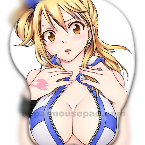 Lucy Heartfilia 3D Oppai Mouse Pad