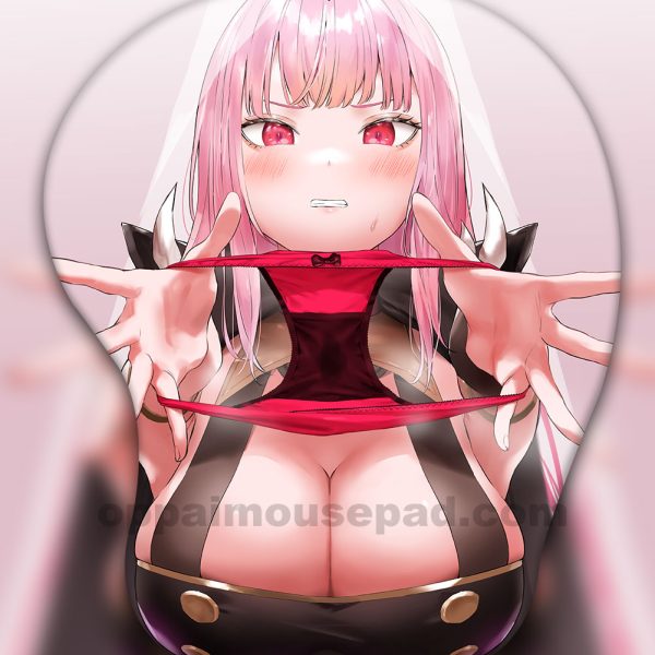 Mori Calliope 3D Oppai Mouse Pad Ver1