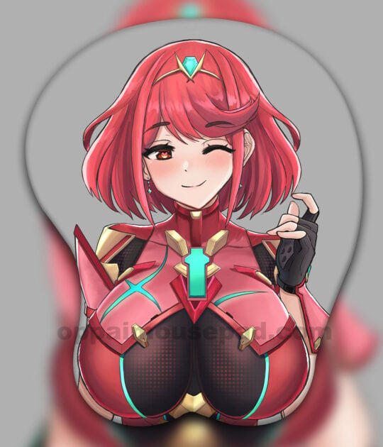 Pyra 3D Oppai Mouse Pad Ver4