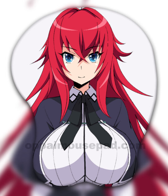 Rias Gremory 3D Oppai Mouse Pad