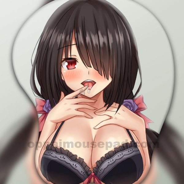 Tokisaki Kurumi 3D Oppai Mouse Pad