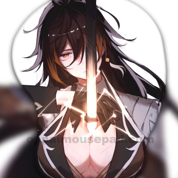 Zhongli 3D Oppai Mouse Pad Ver1