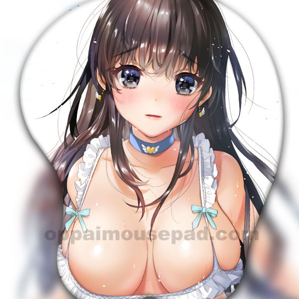 Kanojo 3D Oppai Mouse Pad